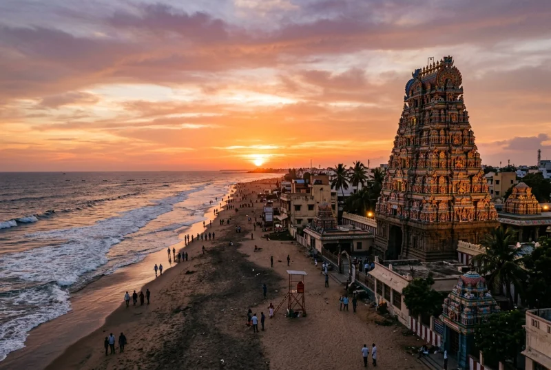 Chennai destination for a group tour from Bangalore