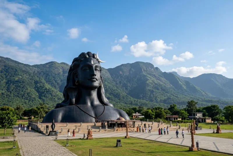 Coimbatore destination for an Isha group tour from Bangalore
