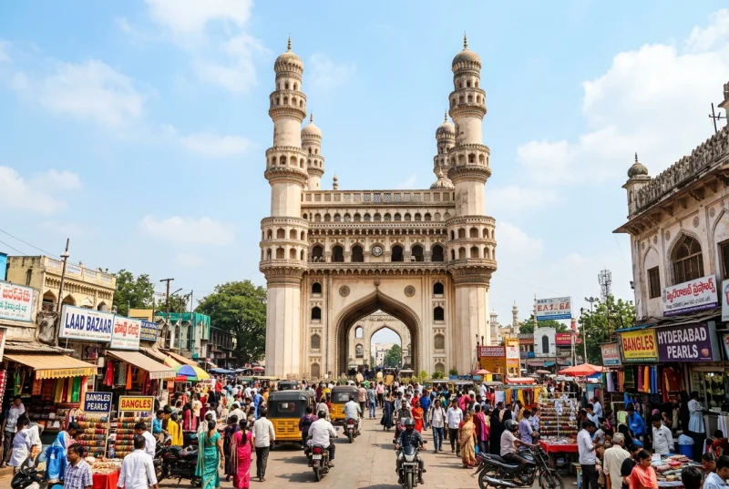 Hyderabad destination for a group tour from Bangalore